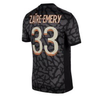 Dres Paris Saint-Germain Warren Zaire-Emery #33 Rezervni 2023-24 Kratak Rukav